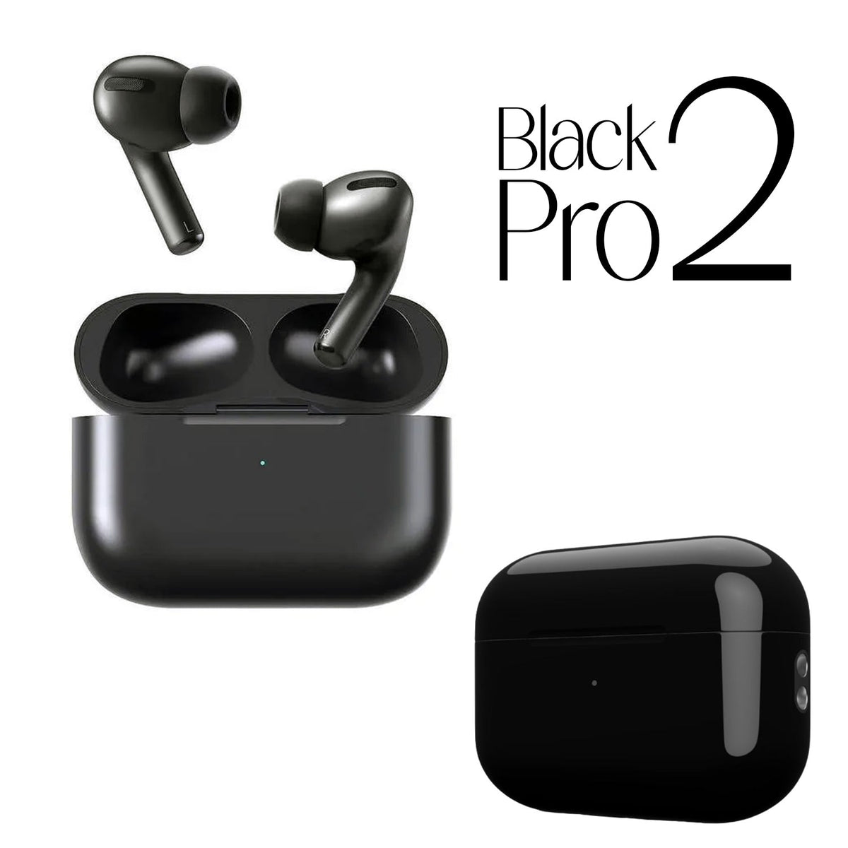 BLACK  Airpods Pro 2 Hengxuan(High Copy With Popup Msg/Locate