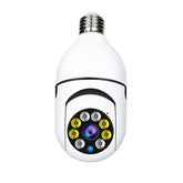 Bulb Camera 1080p WIFI 360 Degree Panoramic Night Vision