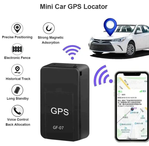 GF-07 Mini Magnetic Car LBS Locator Real Time GPS Tracer Device